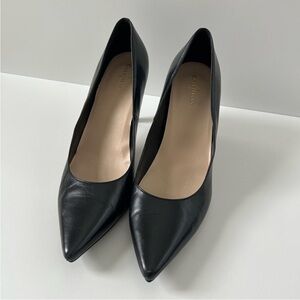 Cole Haan NWOT black leather pumps